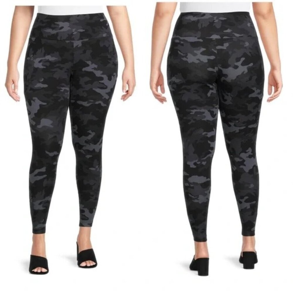 Terra & Sky Women's Plus Size High Waist Leggings Size 0X (14W)